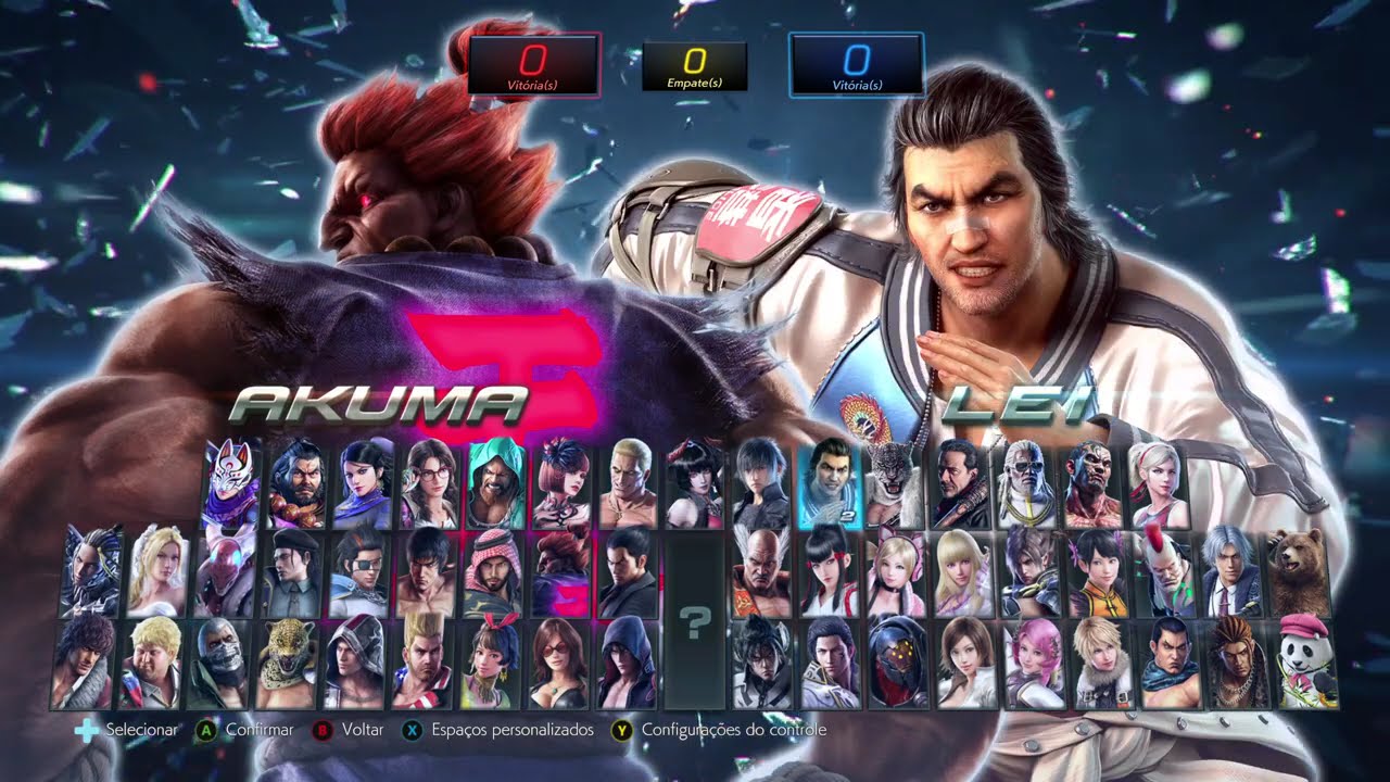 Jogando Tekken 7/ Sparring Vários Players /Pc / Final Pela Última Vez