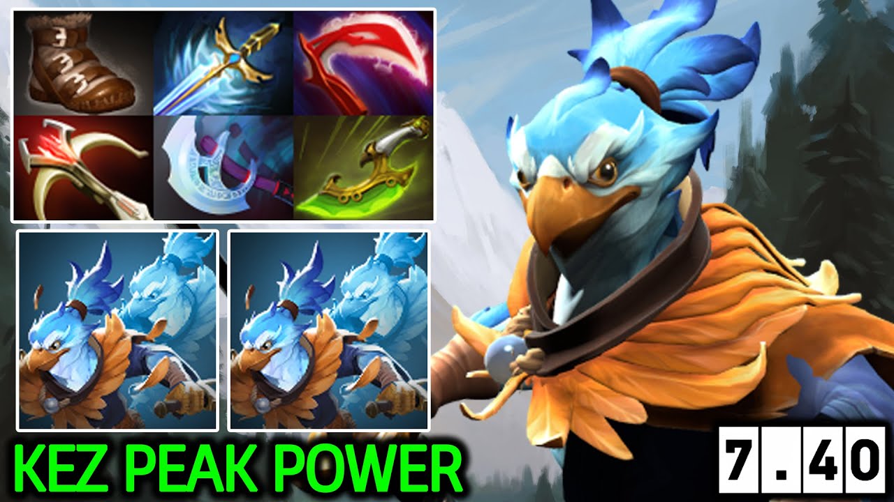 Kez Peak Power – Full Physical Build Falcon Rush Slash Dota 2