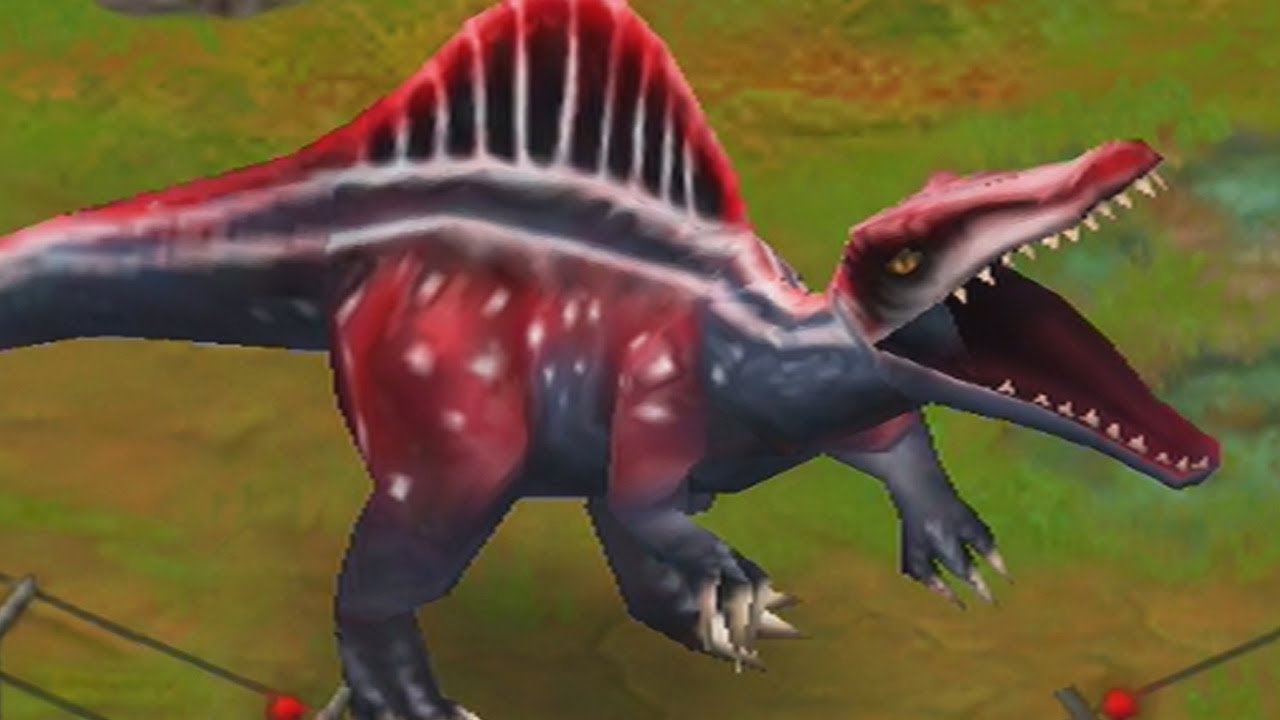 SPINOSAURUS MAX LEVEL 40 - Jurassic Park Builder