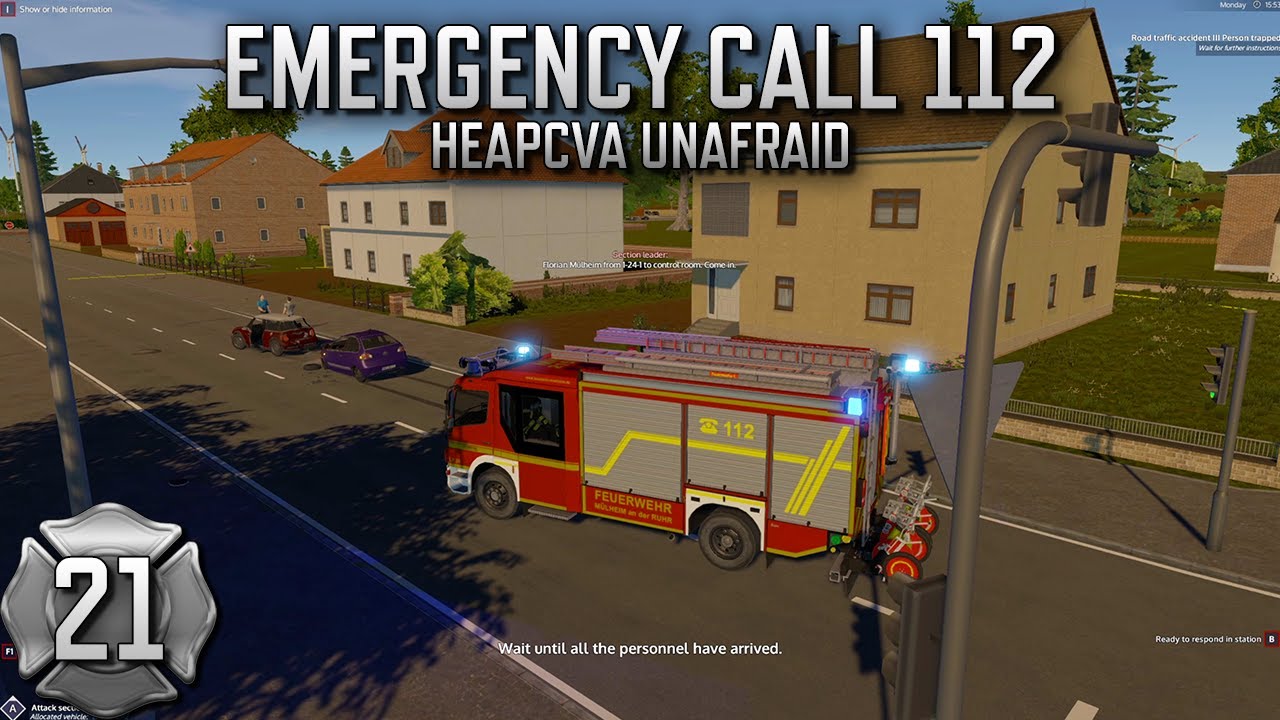 Emergency Call 112 / Notruf 112 Game ▬ #21 - Some game-play, some humor and the usual issues...