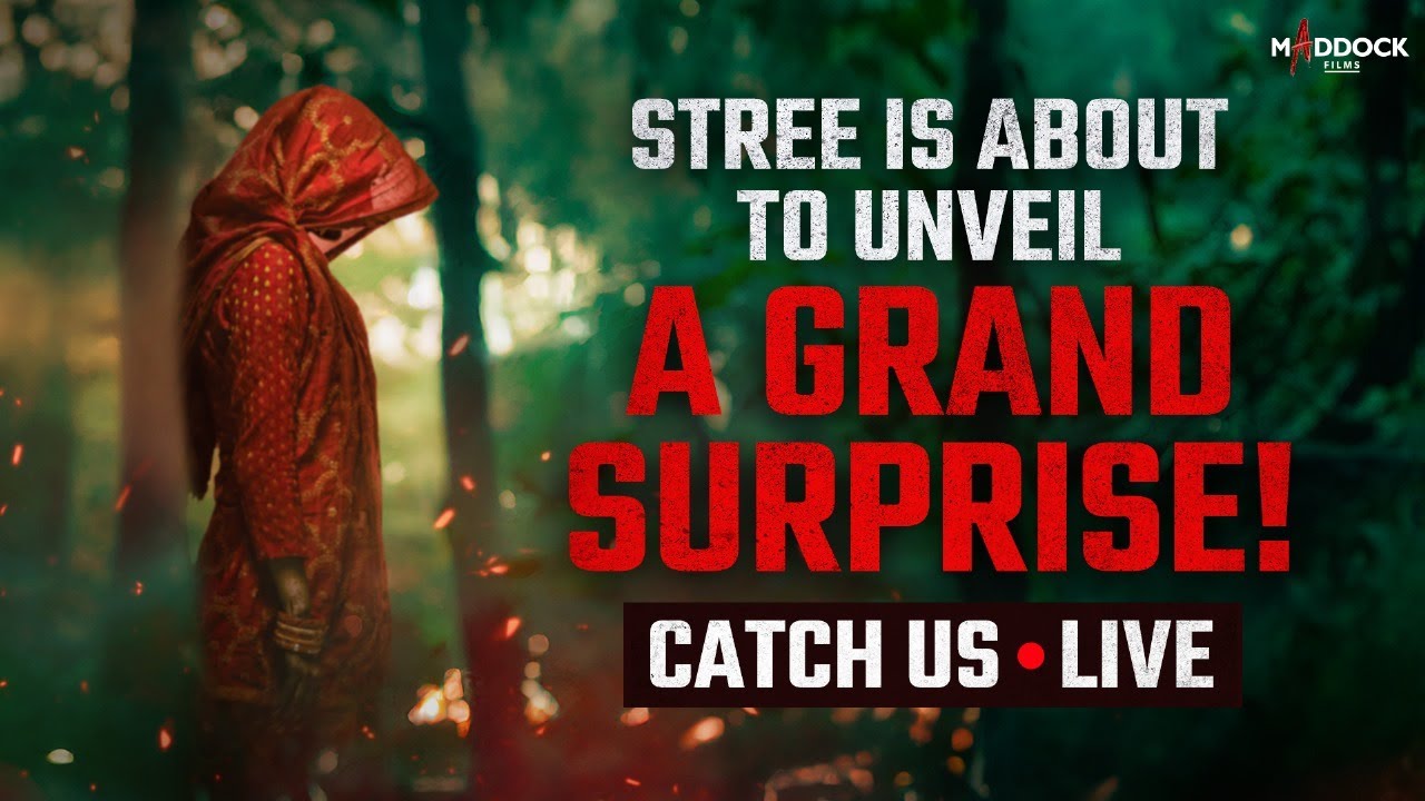 Stree Unveils a New Surprise | Join Shraddha, Ayushmann & Dinesh Vijan | LIVE