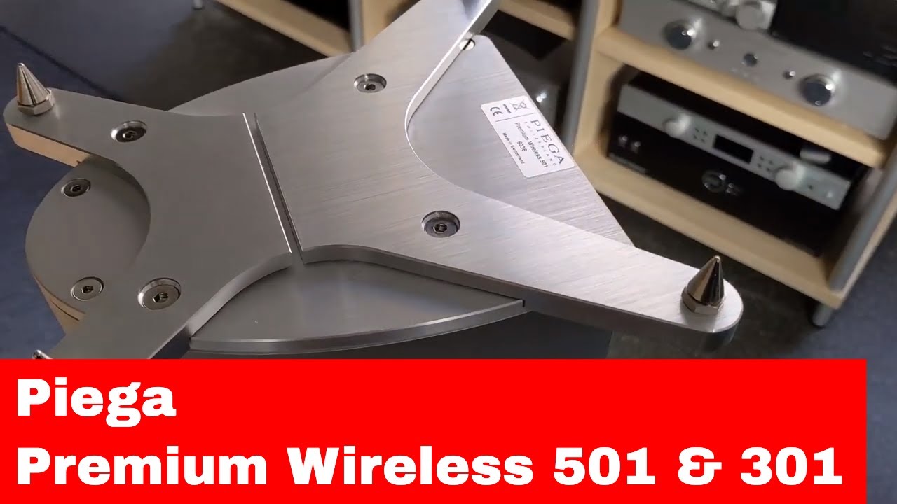 Piega Premium Wireless 501 und 301 Aktivlautsprecher + Connect Modul - Kurztest/Preview/Unboxing