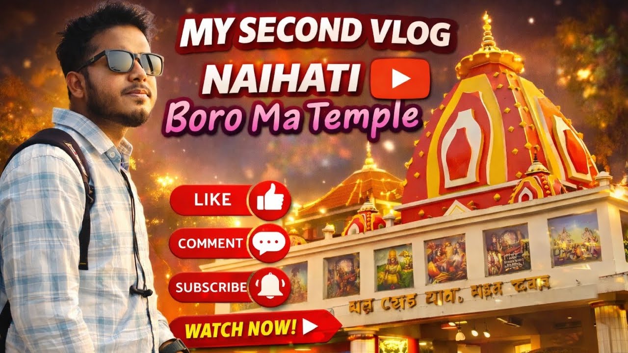 My Second Vlog Naihati Boro Maa Temple