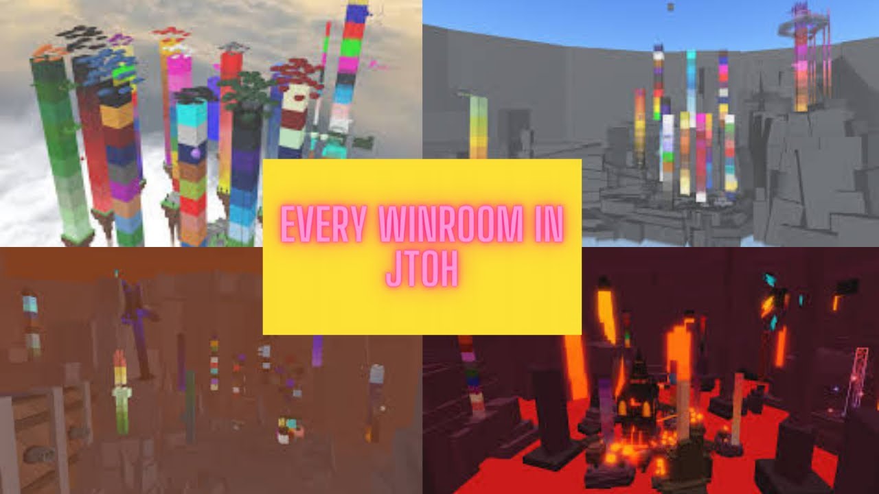 ALL Winrooms in JToH (The Great Inferno)