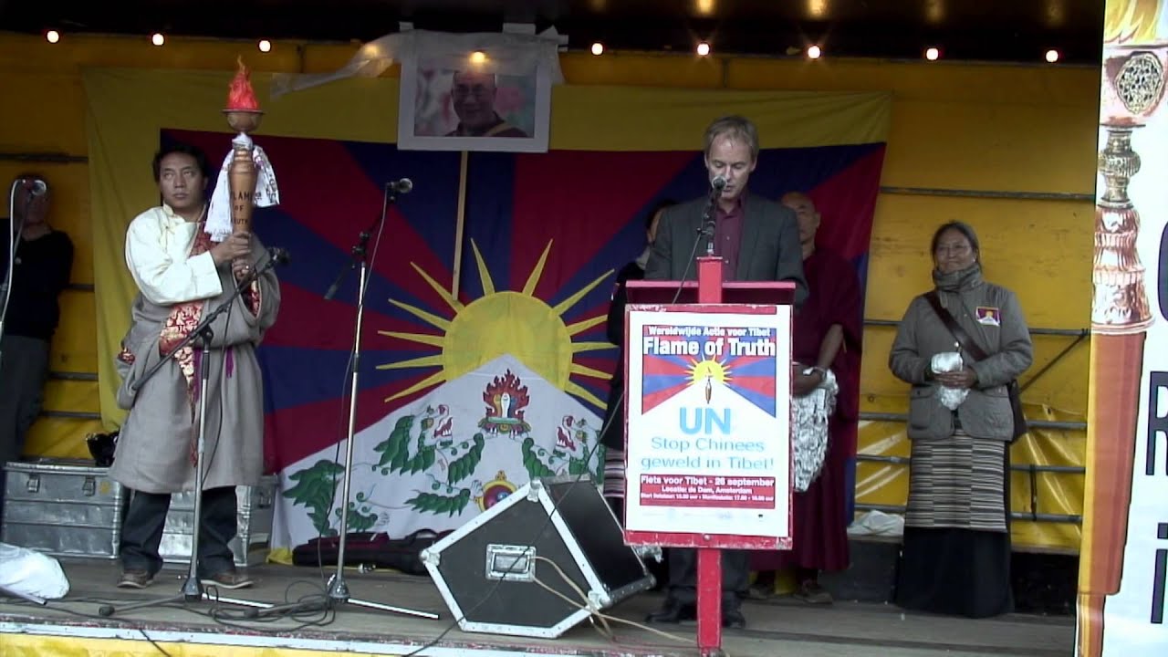The Flame of Truth for Tibet Amsterdam-Arnhem--Short Version
