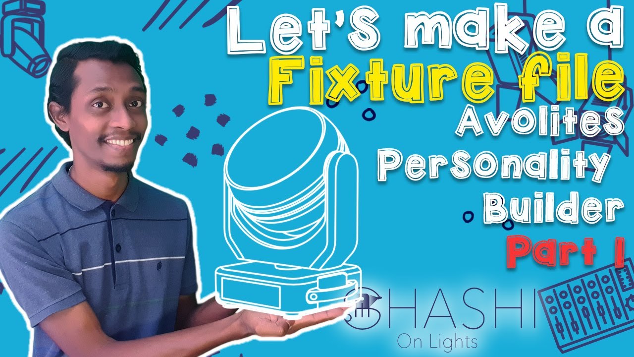 Как создать файл креплений — в Avolites Personality Builder, часть 1
