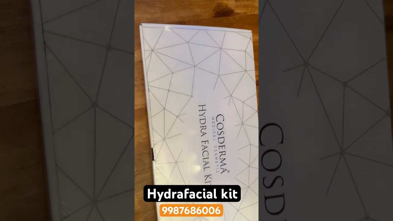 Hydrafacial kit cosderma Hydrafacial kit Medifacial 