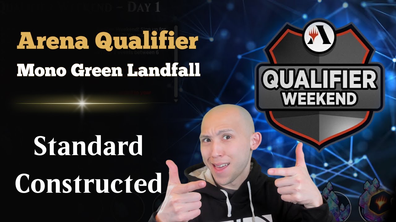 Mono Green Landfall | Arena Qualifier | Final Fantasy Standard Constructed | MTG Arena