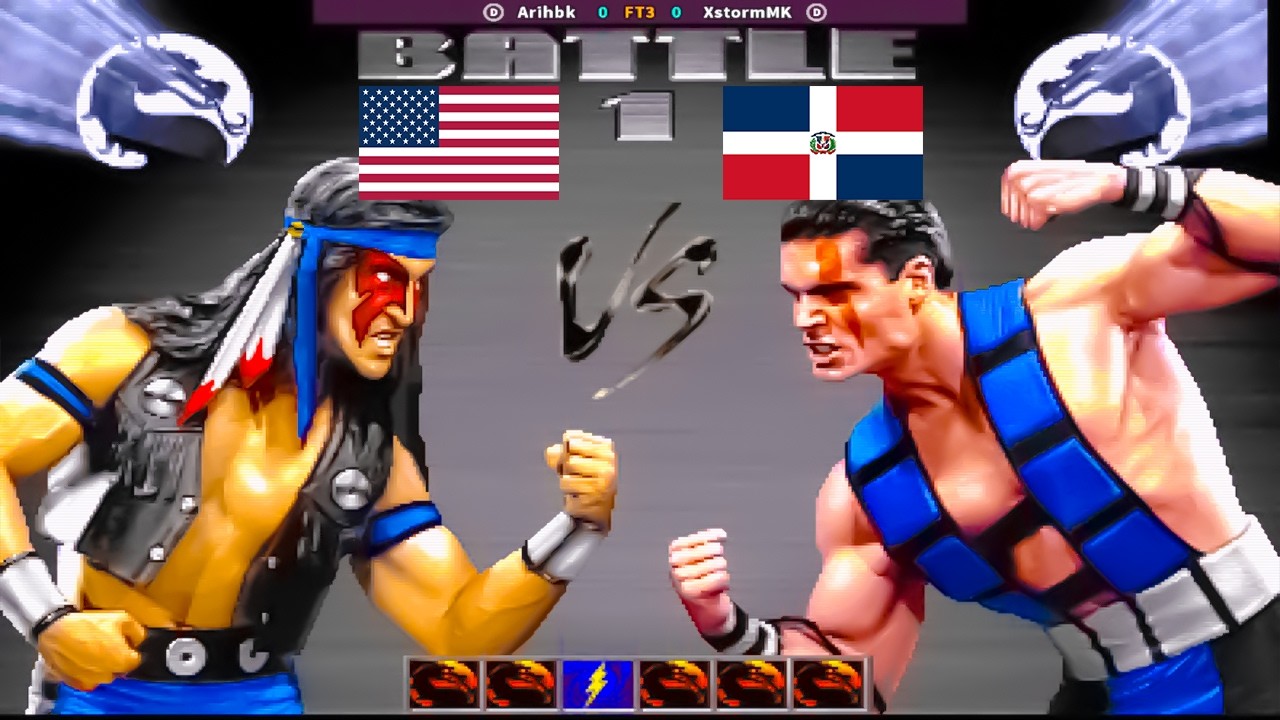 Ultimate Mortal Kombat 3 - Arihbk Vs Xstormmk