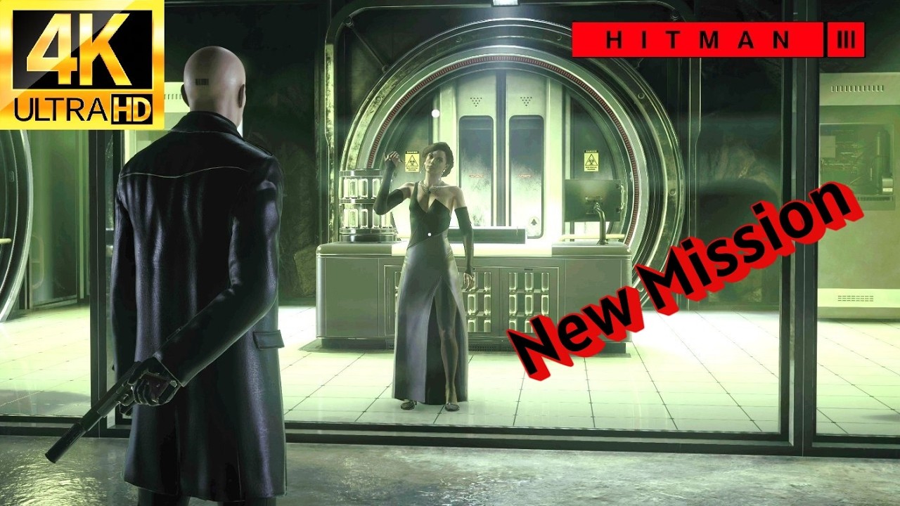 HITMAN WoA - eliminating elusive target Lilith Devereux (Milla Jovovich), stopping the virus