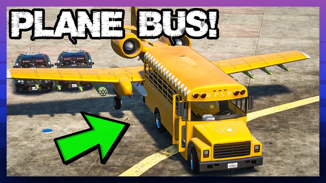 GTA 5 Roleplay | RedlineRP | Monster PLANE BUS! trolls  #551