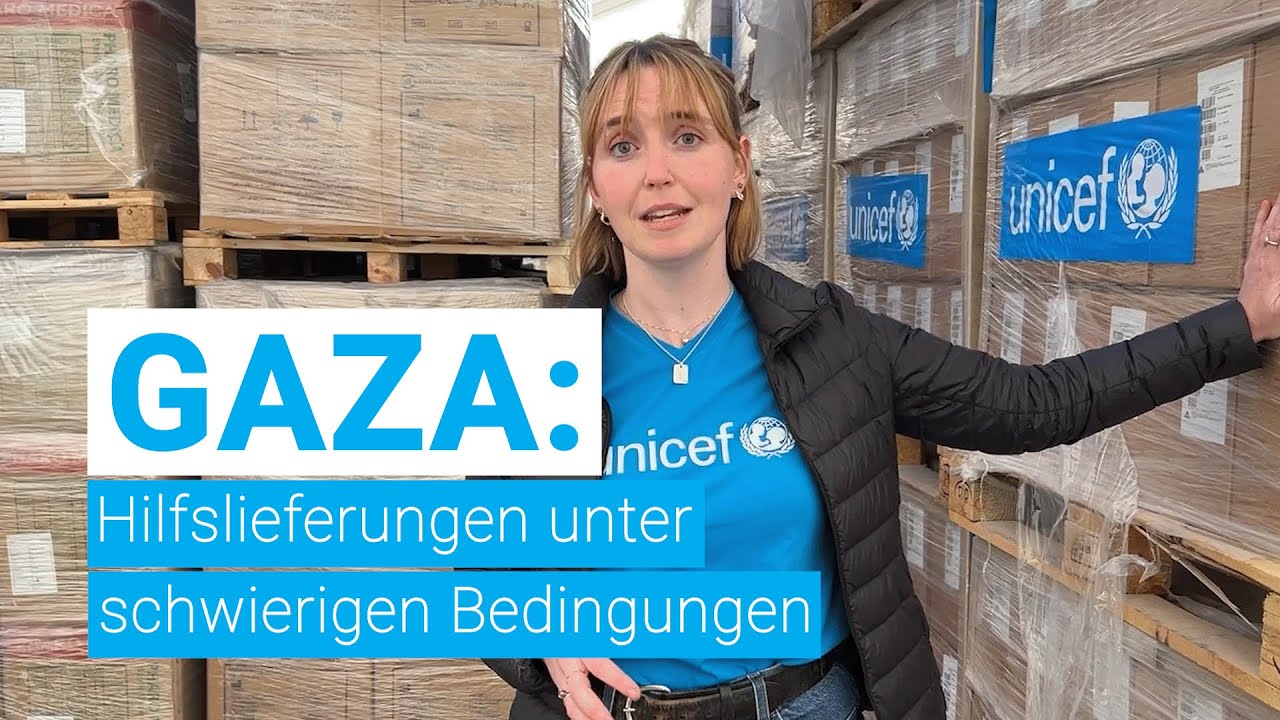 Hilfslieferungen für Gaza: UNICEF-Sprecherin berichtet