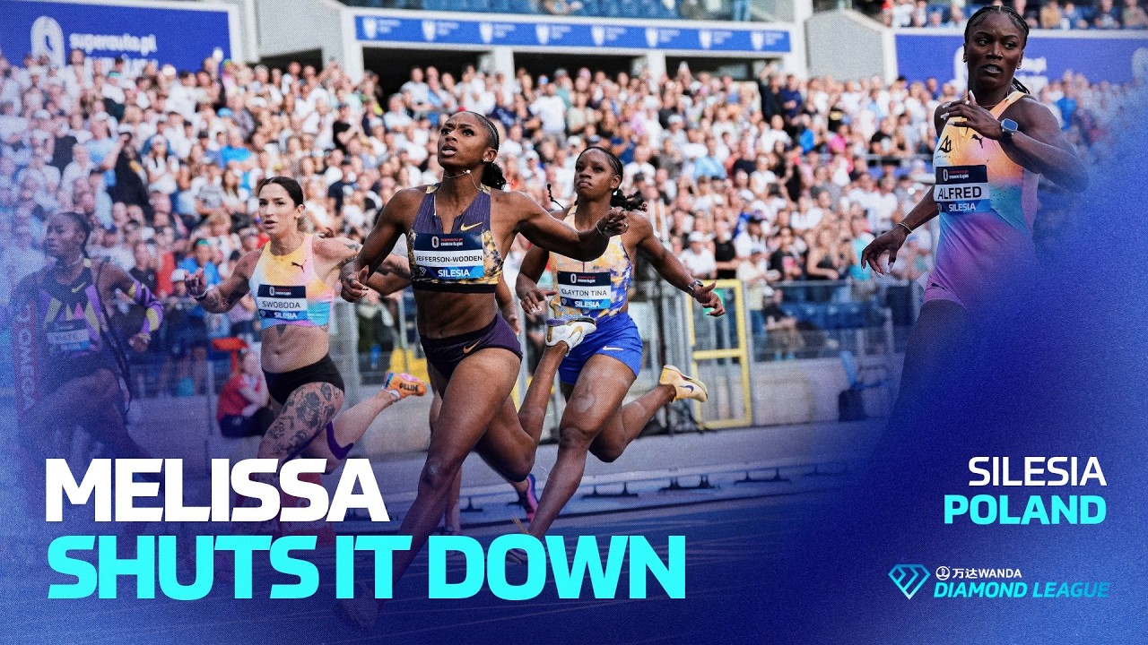 Melissa Jefferson-Wooden defends Silesia title in fierce head to head | Wanda Diamond League