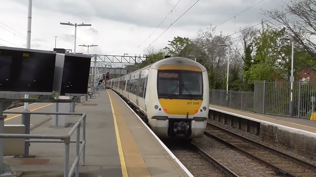 c2c Rail Class 357 211-357 009 Departure  Shoeburyness for London Fenchurch Street via Basildon