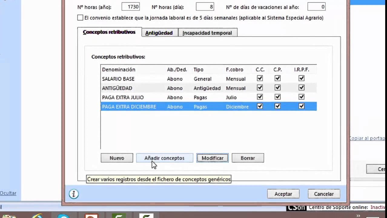 Nominasol convenio