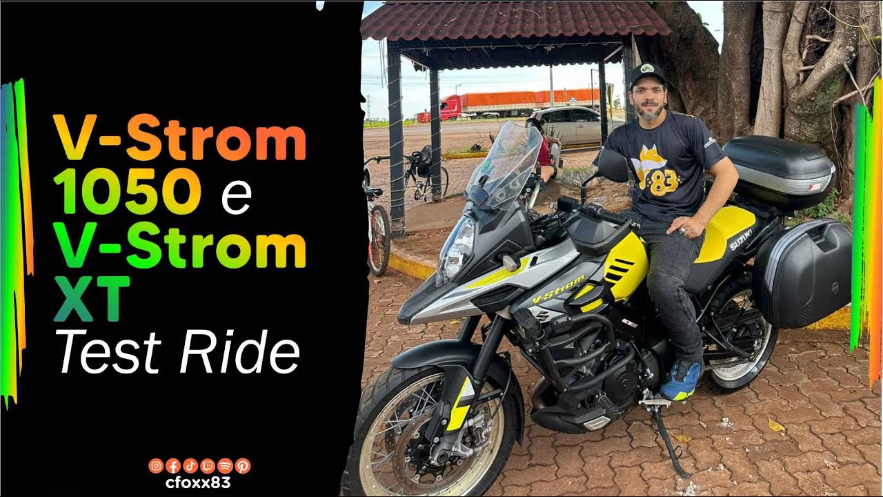 Suzuki V-Strom 1000 XT e V-Strom 1050 - Test Ride