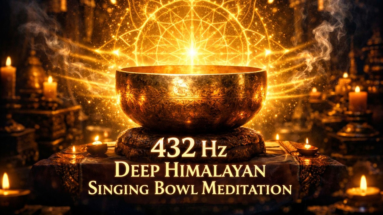 432 Hz Deep Himalayan Singing Bowl Meditation