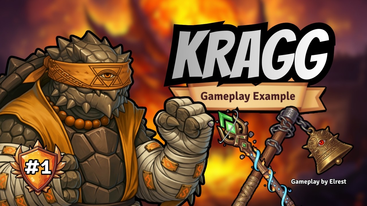 Kragg Full Gameplay Run - Backpack Brawl