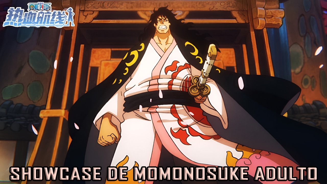MOMONOSUKE ADULTO, ATAQUES y HABILIDADES! - One Piece Fighting Path en Español