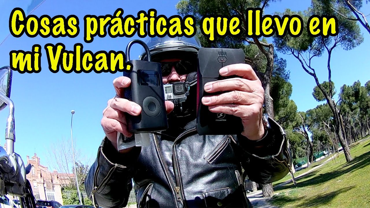 Cosas prácticas que llevo en mi Vulcan.