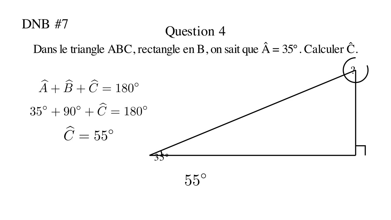 Automatismes DNB #7 – Fractions, durées, médiane, angles, cosinus, pourcentage (nouvelles valeurs)