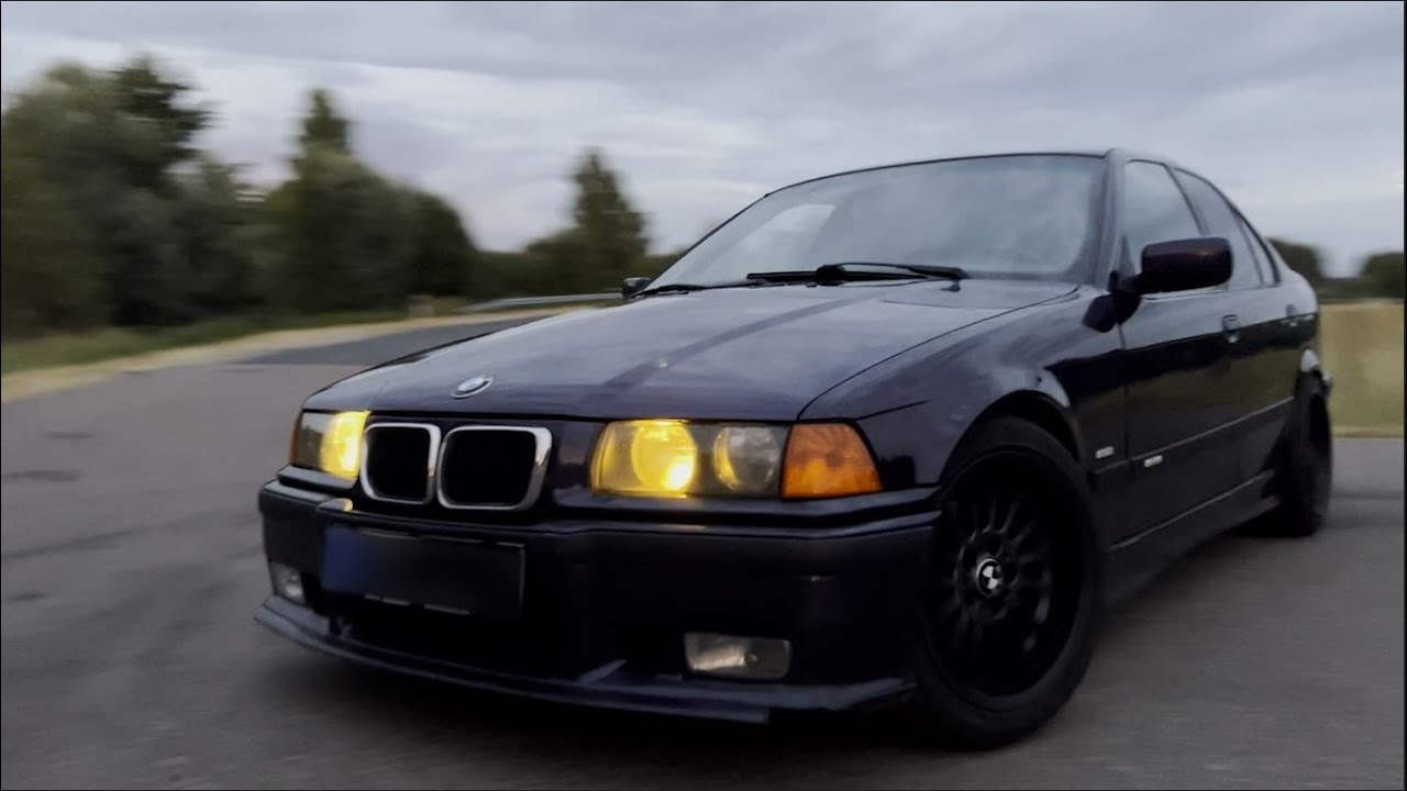 BMW E36 320i Welded Diff Test After Engine Swap