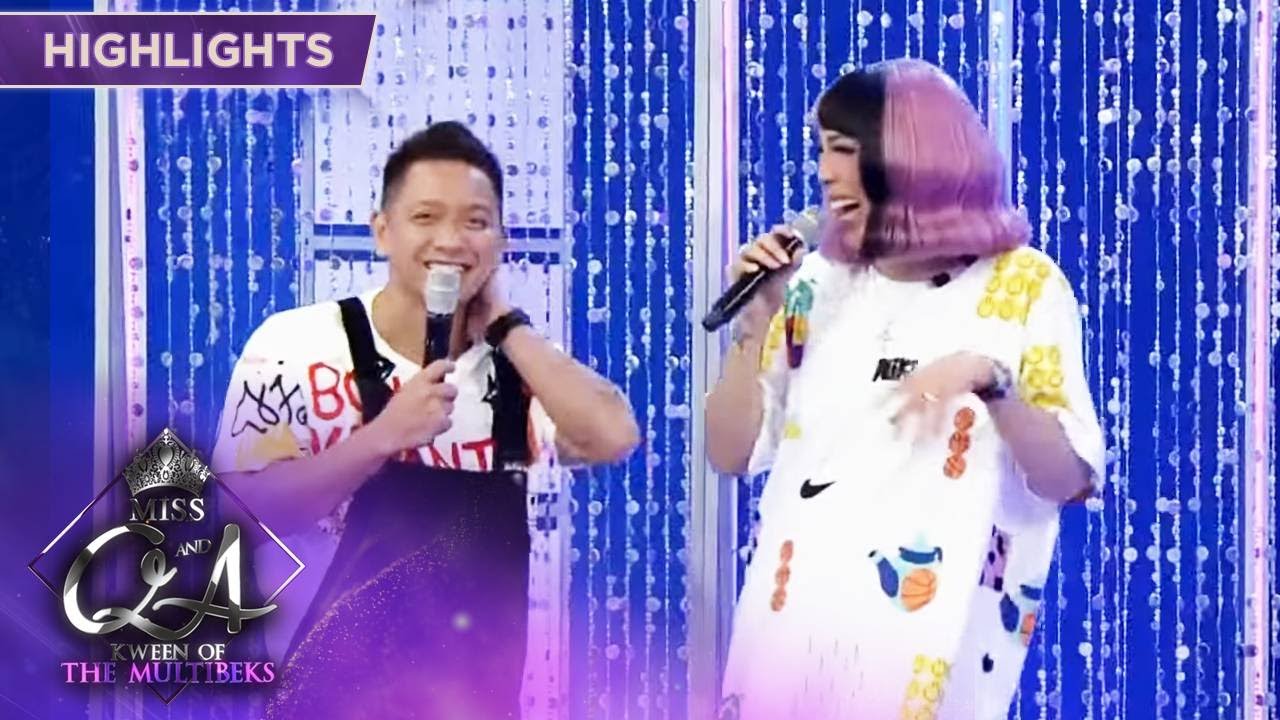Vice notices Jhong's uneasy hands | Miss Q and A: Kween of the Multibeks