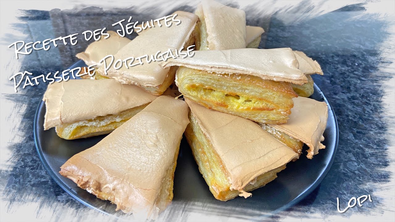 RECETTE de J&eacute;suite, p&acirc;tisserie portugaise, au Companion Moulinex