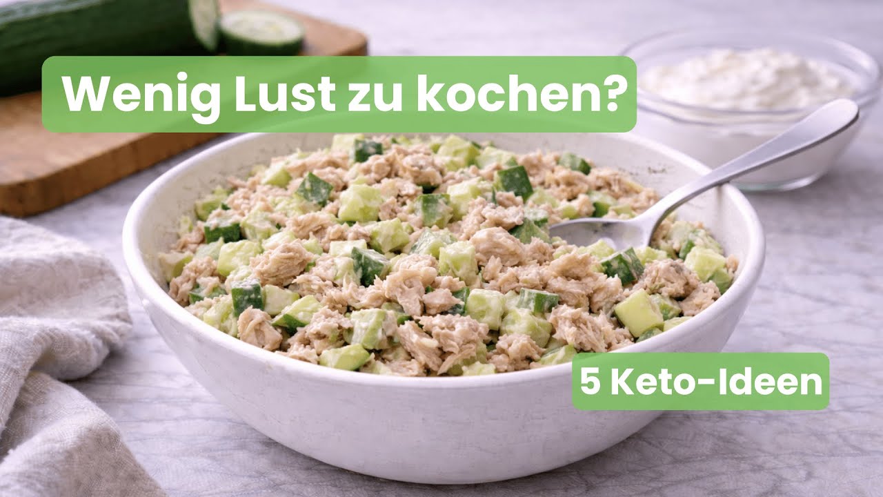 5 Keto-Ideen, wenn du keine Lust zu kochen hast
