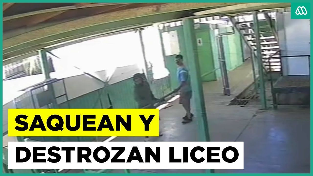 Detienen a sospechoso de millonario robo y destrucción de liceo en Playa Ancha: