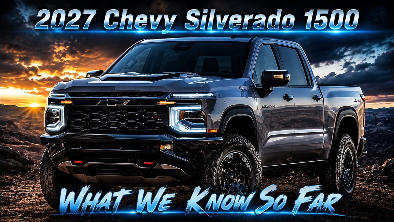Chevy Silverado 1500 2027: что известно на данный момент