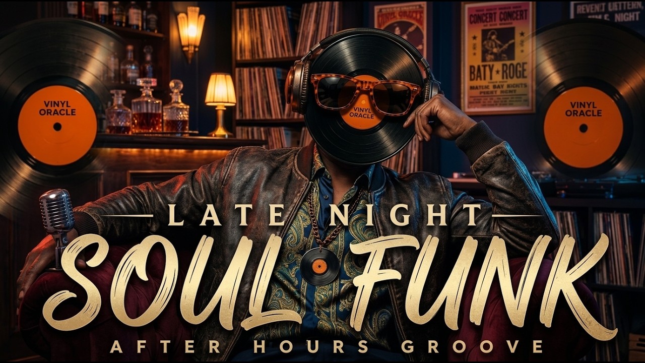 Late Night Soul Funk | Midnight Groove Therapy 💿 Vintage Soul to Relax Your Mind