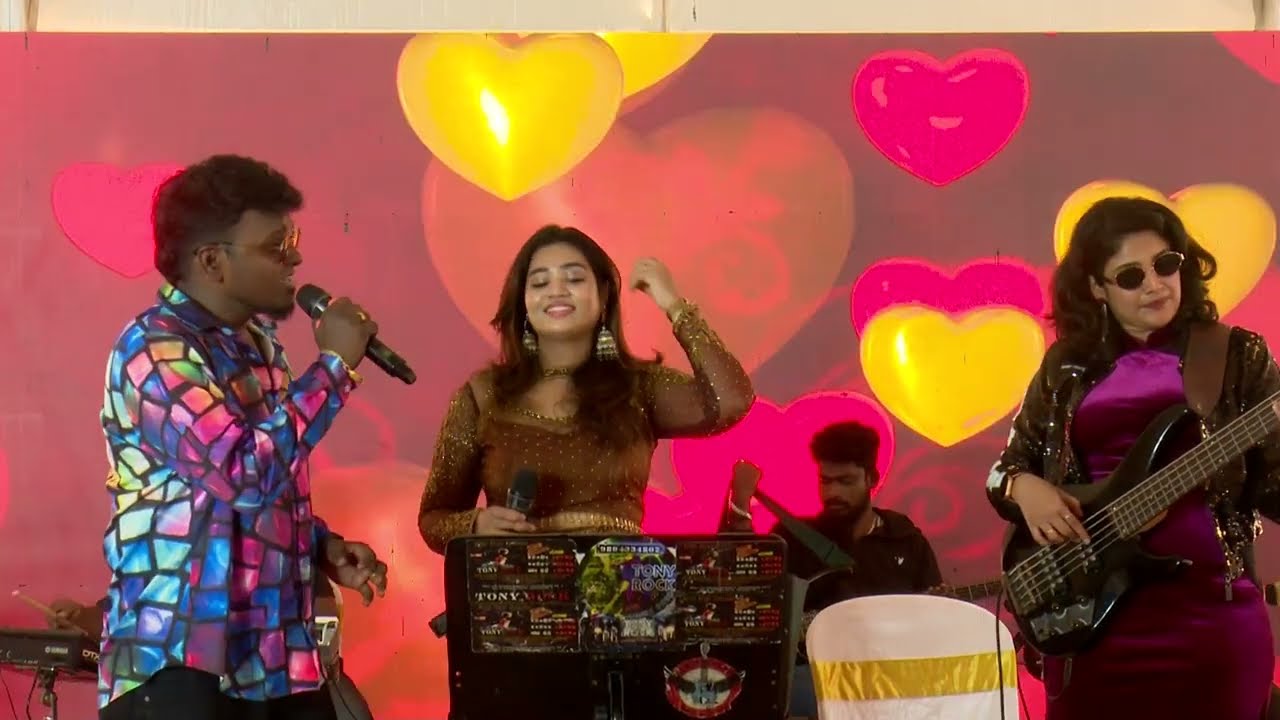 Песня Энны Неначи #livemusic #srinishajayaseelan #ajaykrishna #vijayaganth