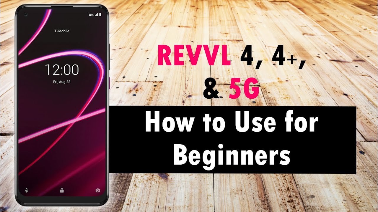 Revvl for Beginners | How to Use Revvl 4, 4+, and Revvl 5G | New User Guide | H2TechVideos