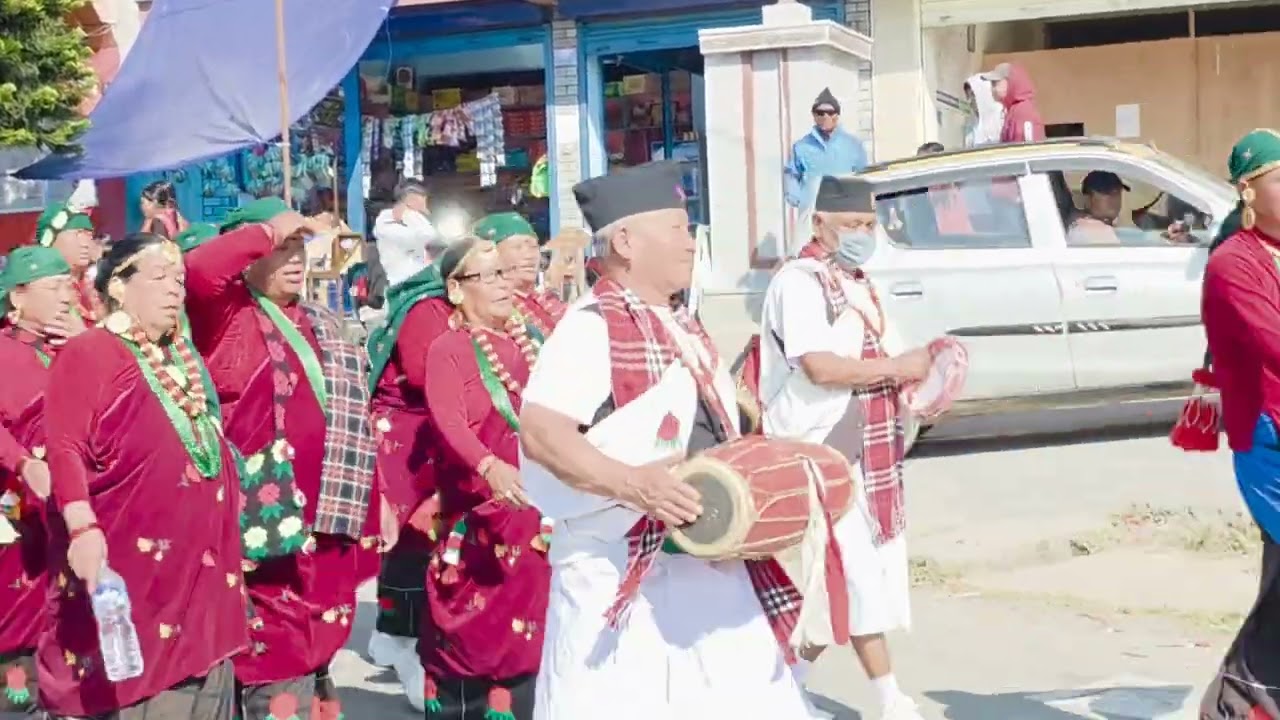 ८ औं पर्बत महोत्सवको भब्य र्‍याली कुश्मा बजारमा kushma parbat