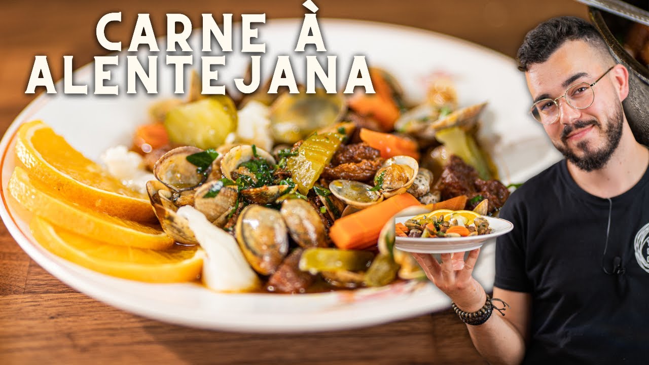 CARNE DE PORCO À ALENTEJANA