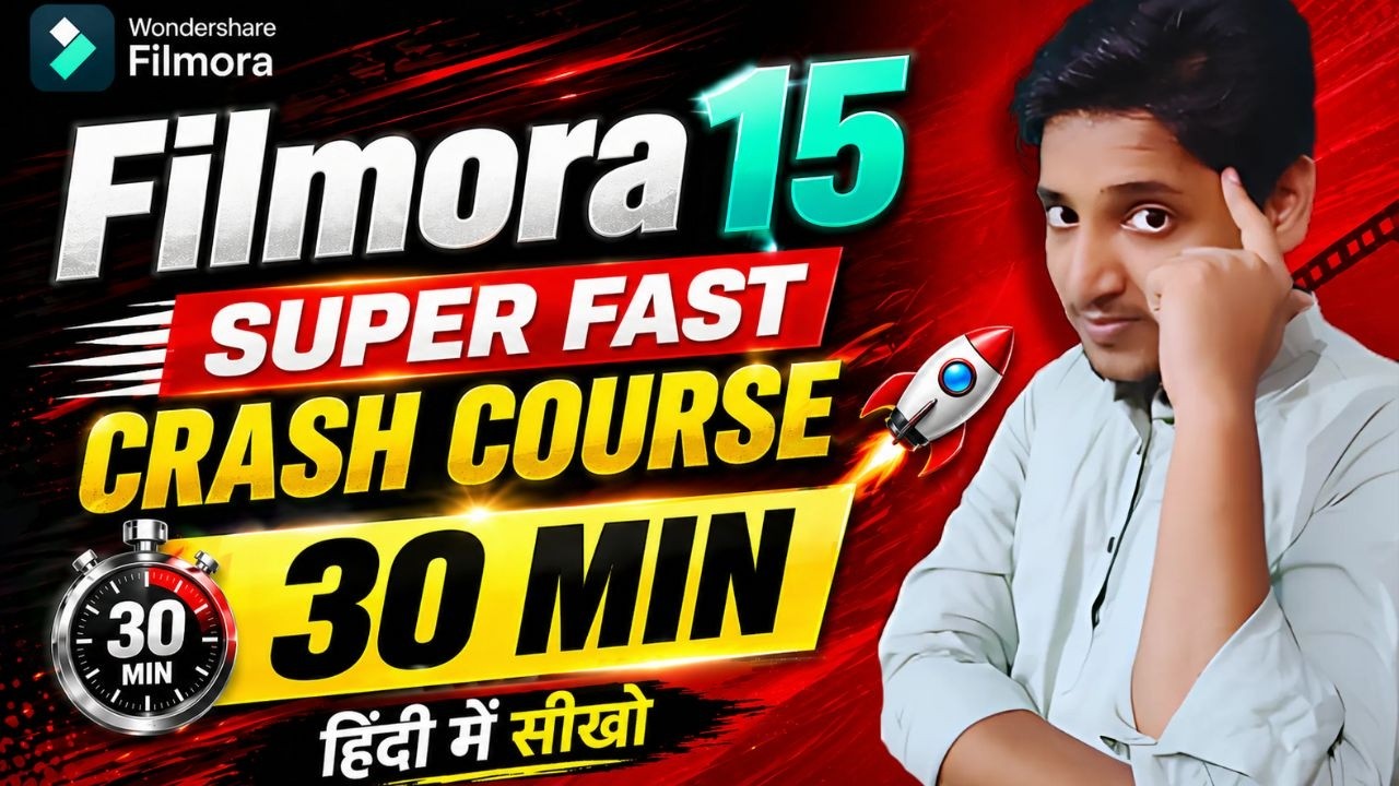 Filmora Full Tutorial for Beginners in just 30 Minutes 😮 Hindi Tutorial with Chat Support #filmora