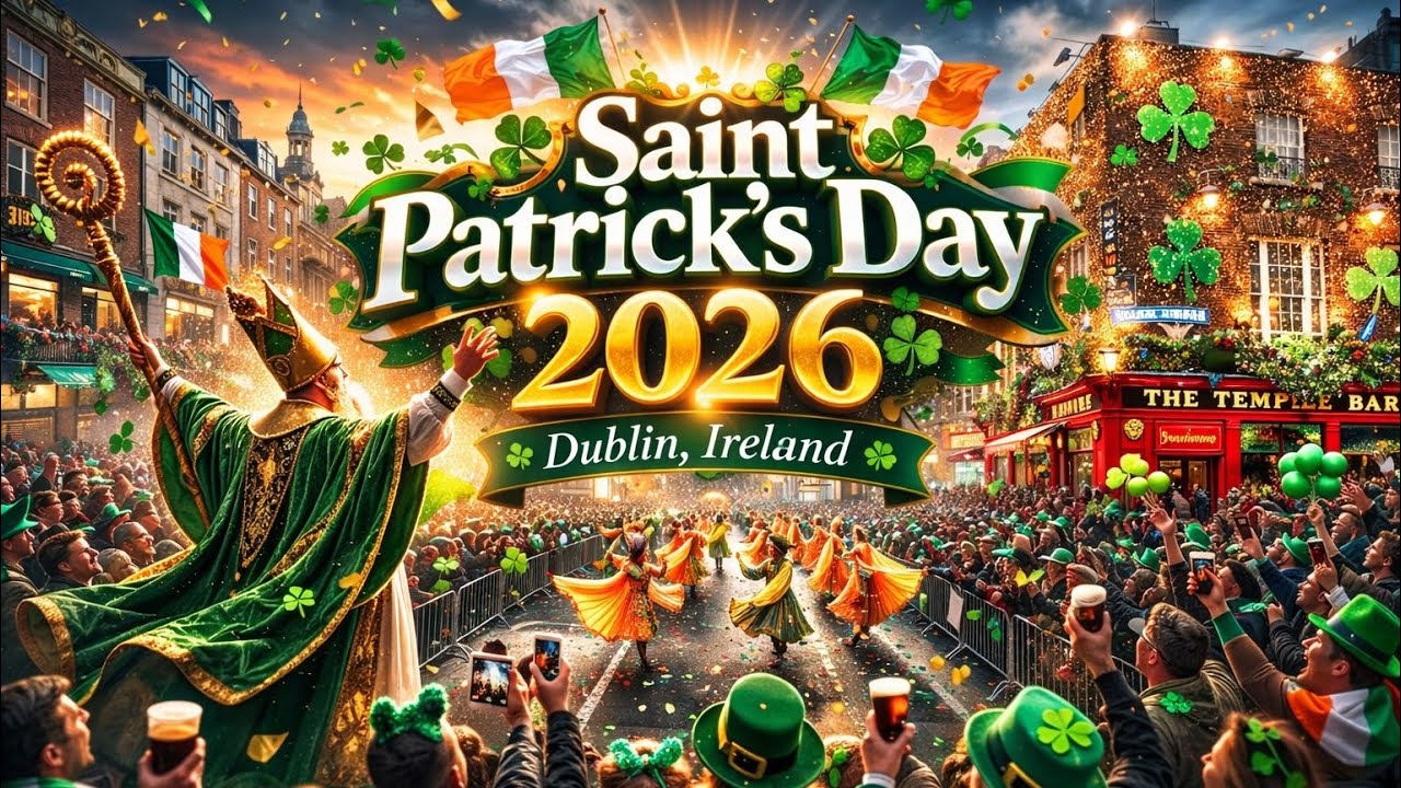 ✨☘️Celebrating Saint Patrick’s day in Ireland✨🍺