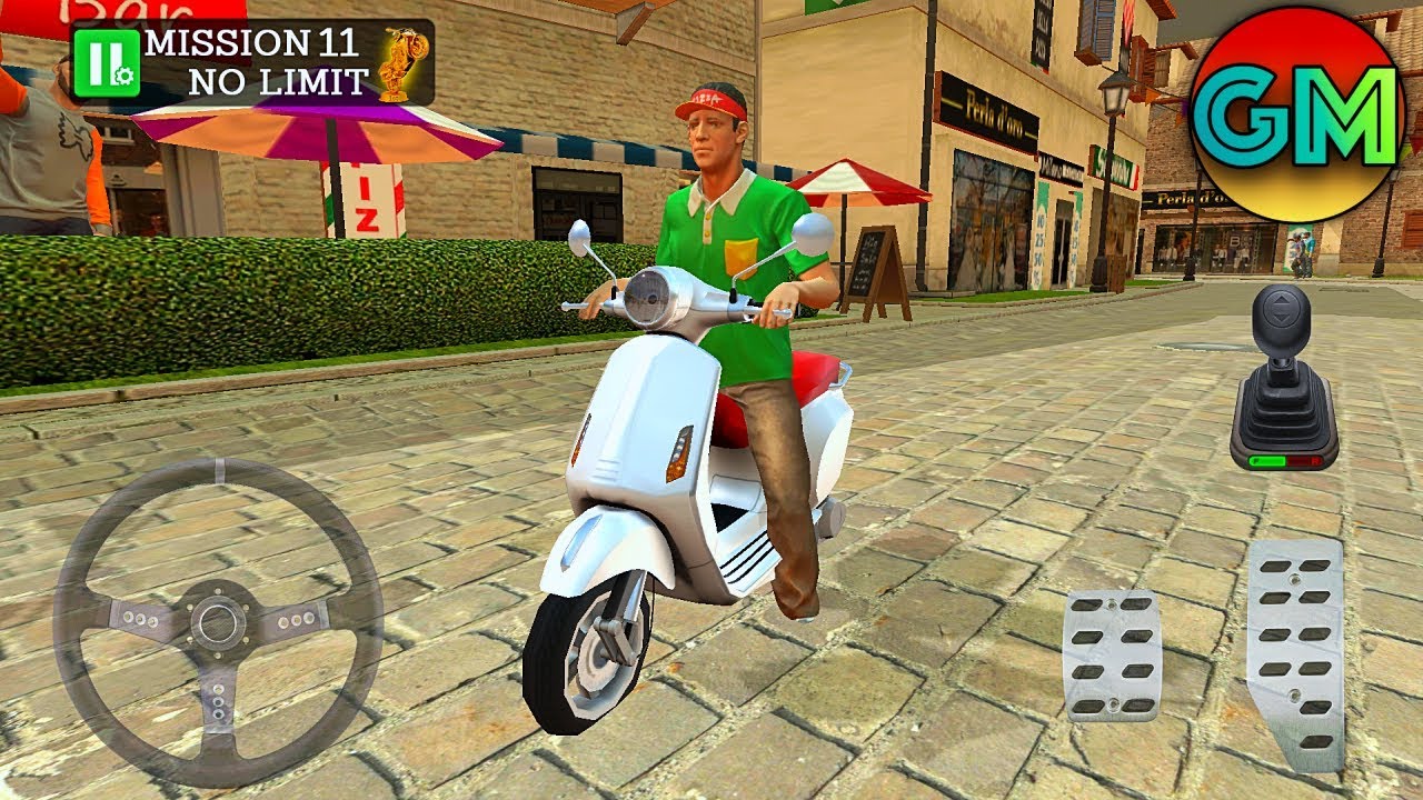 Pizza Delivery: Driving Simulator #Scooter Unlocked | by Play with Games | Android GamePlay HD