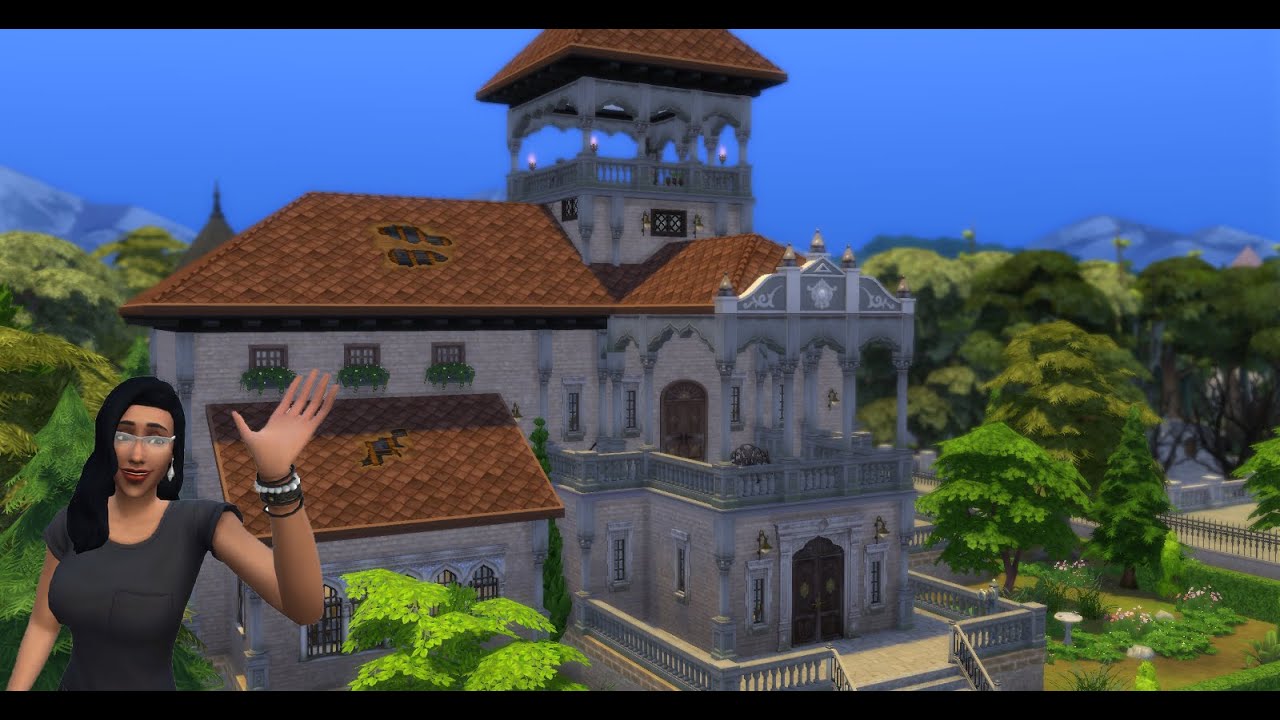 Exploring Ravenwood: OLD RAVENWOOD ESTATE Sims 4 House 🌫️