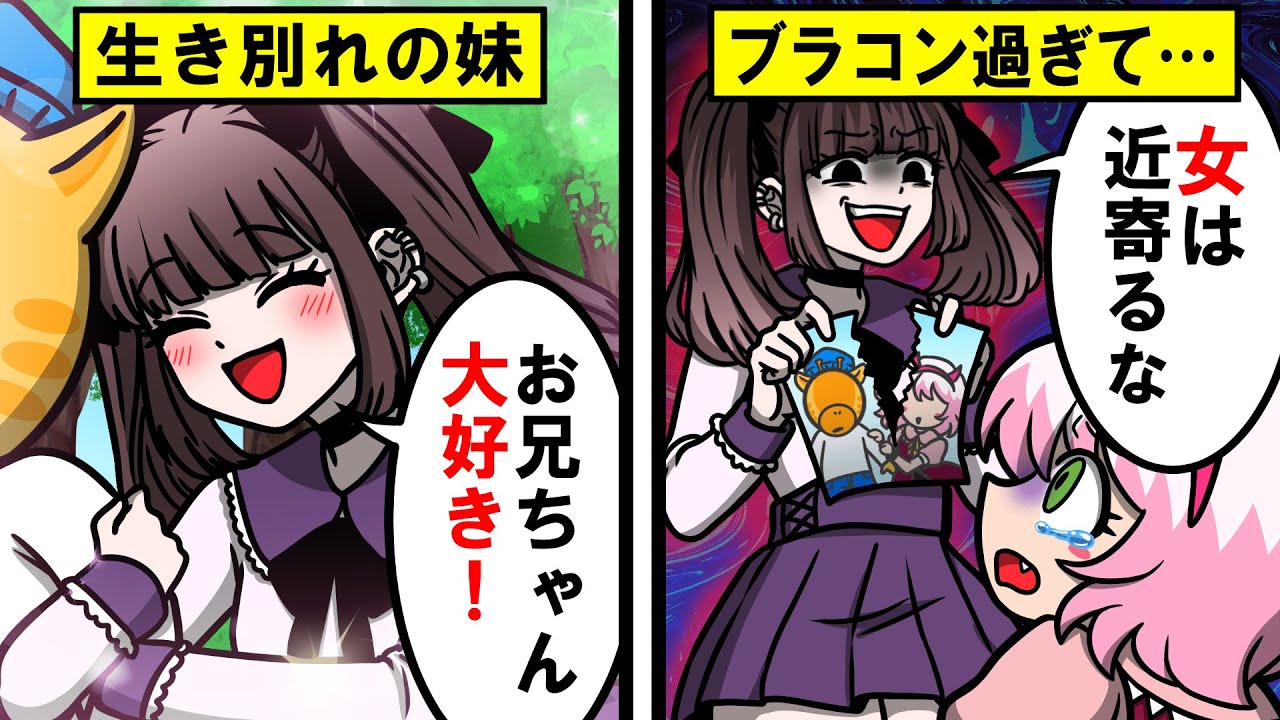 突然目の前に生き別れの妹が現れるとどうなるのか？【怖い話】【アニメ】【都市伝説】