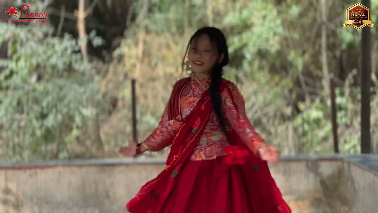 KHUSHI GHISING II JUNIOR MR. & MISS NEPAL INT'L 2026 II KIDS II C. NO. 5 II  RIBBON ENTERTAINMENT