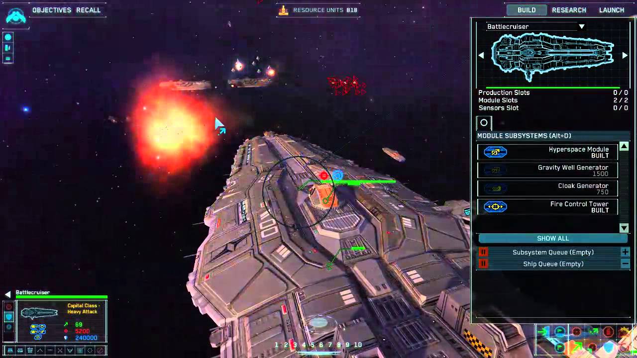 Homeworld Remastered Skirmish 04 - Exiles vs. Imperials (Hard)