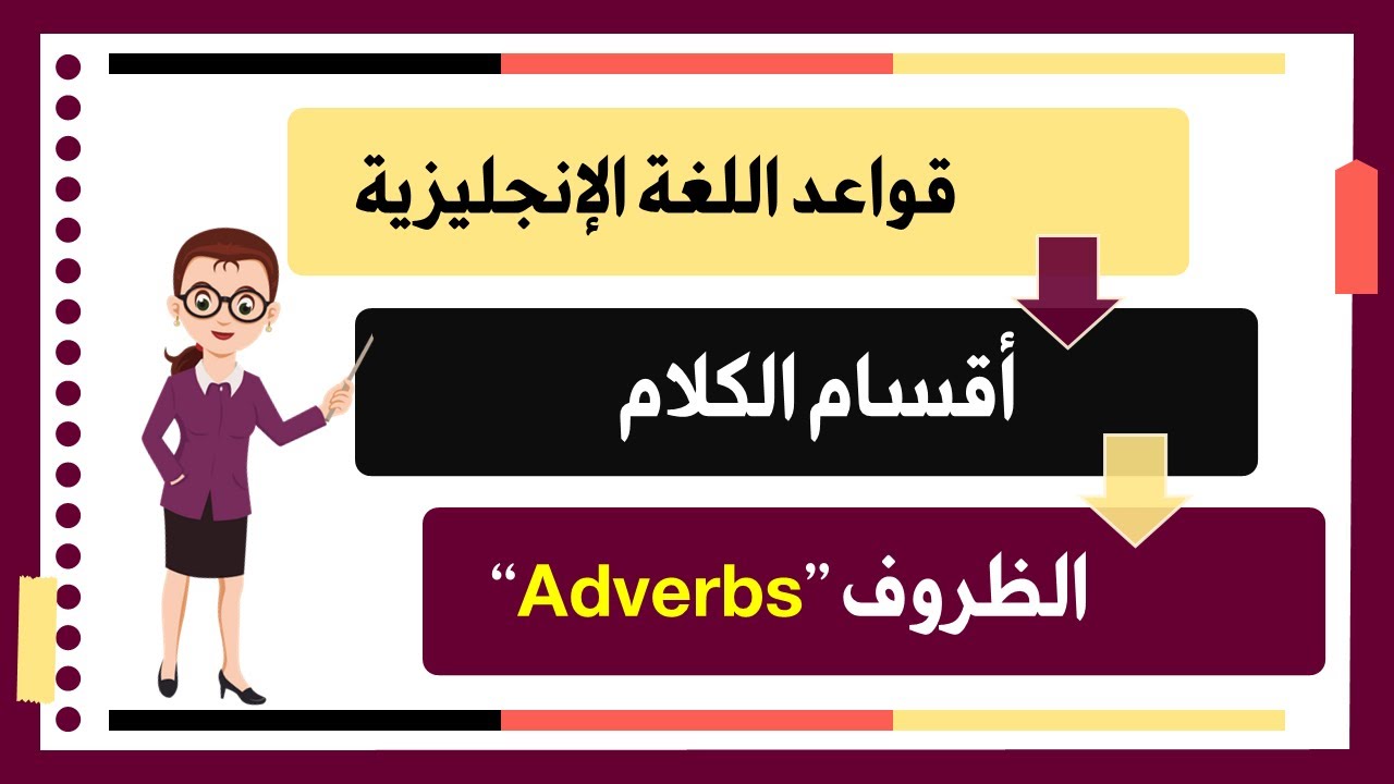 E05- الظروف (الحال) في الإنجليزية – الدليل الشامل لقواعد اللغة الإنجليزية (Adverbs)
