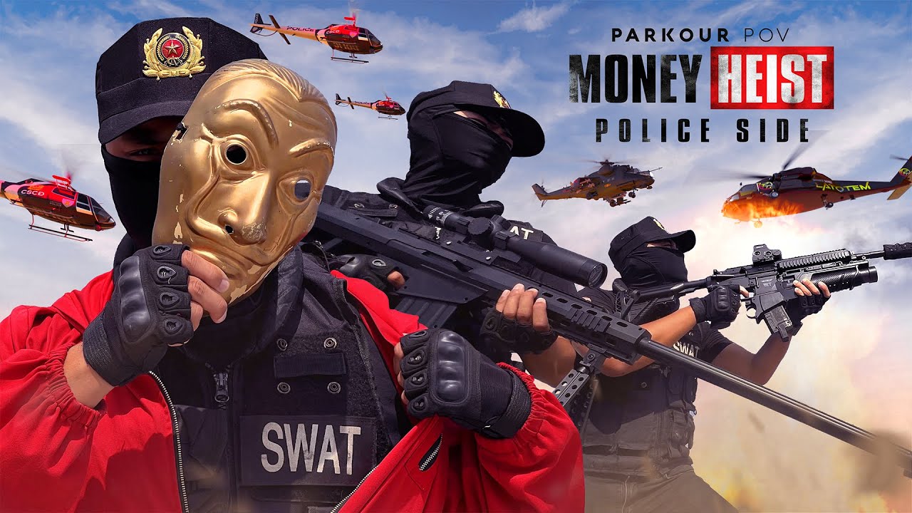 Паркур MONEY HEIST: Полицейская сторона 2