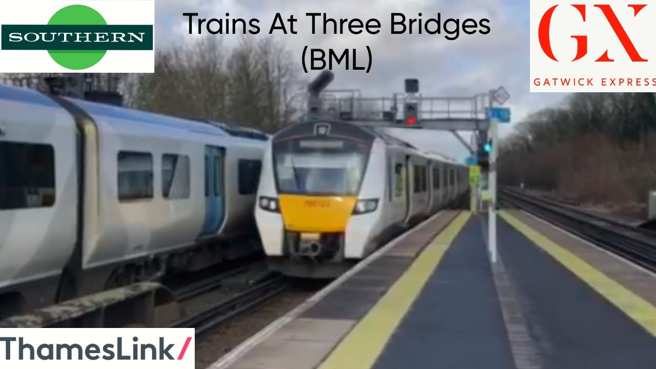 Trains At Three Bridges (BML)