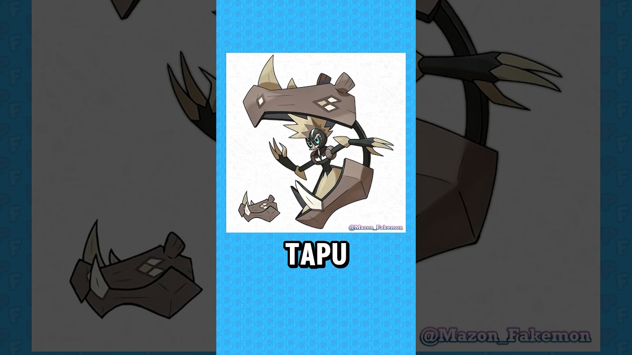 MORE TAPU Pok&eacute;mon!? (what if there was a tapu of every type?)