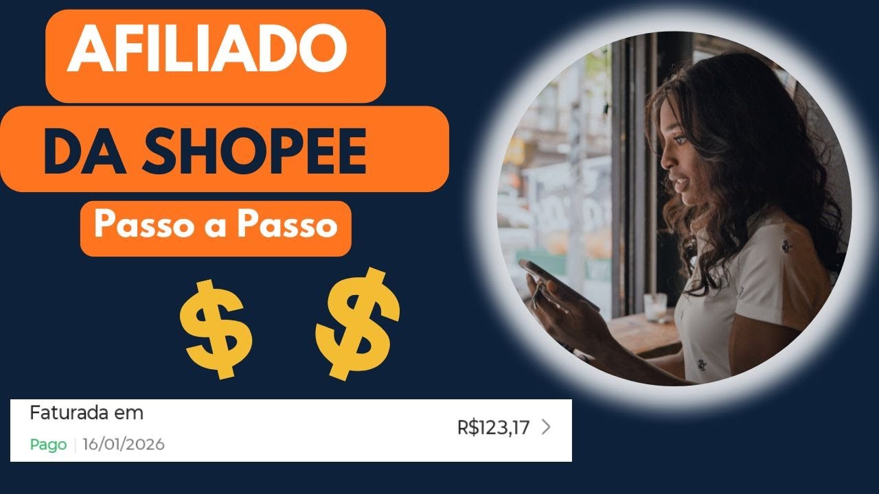 Como ser Um AFILIADO DA SHOPEE 2026 (Passo a Passo simples)