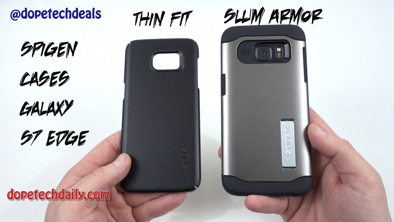 Spigen Samsung Galaxy S7 Edge Cases- Slim Armor and Thin Fit
