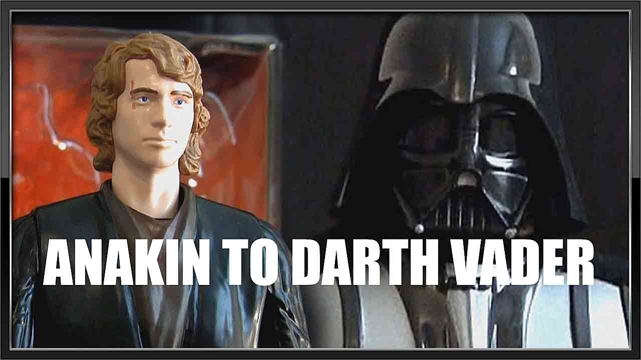 Hasbro ANAKIN to DARTH VADER figure 1/6 scale